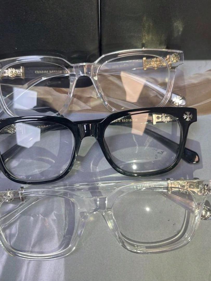 Lunettes Chrome Hearts Style - Monture Carrée Premium