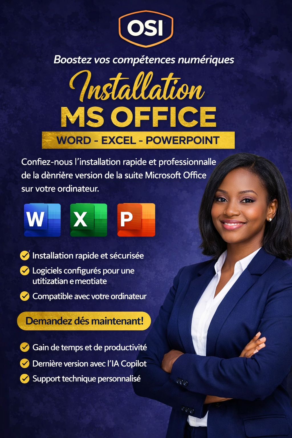 Installation Office Word Excel PowerPoint