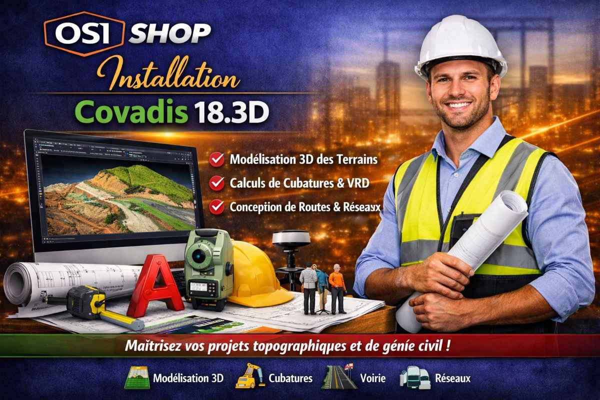 Installation Covadis 18.3d